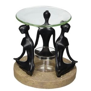 5" Namaste Yoga Triad Candle Oil Warmer